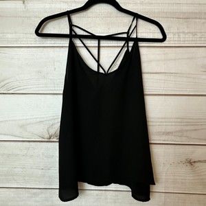 LUSH Chiffon Flowey Tank,  Size S/M